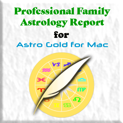 アストロゴールドMac版Professional Family Astrology Report